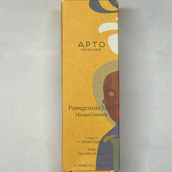 🆕 APTO SKINCARE Pomegranate Mask 60 mL NIB - Picture 2 of 8